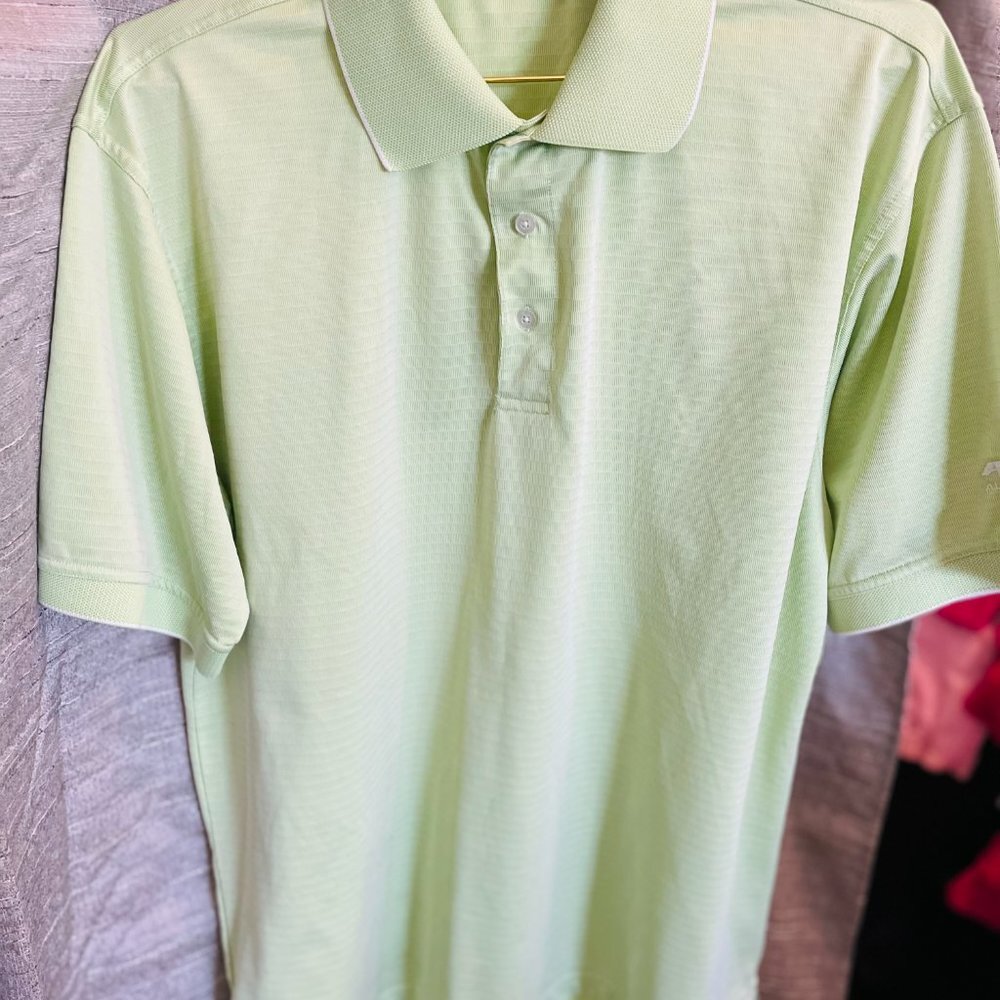 River's End Solar Shield Men's XL green Polo Shirt